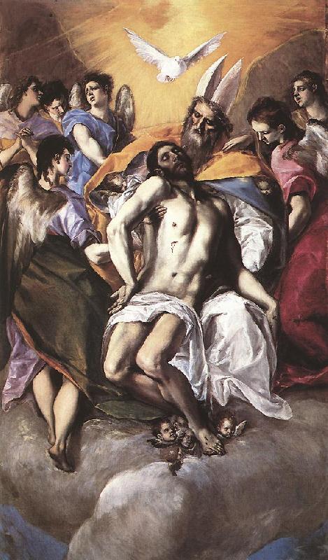 GRECO, El The Holy Trinity fg oil painting picture